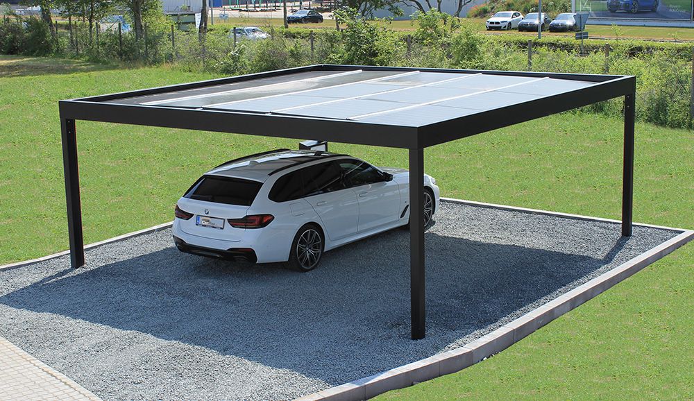 Carporte med solceller fra Cartop