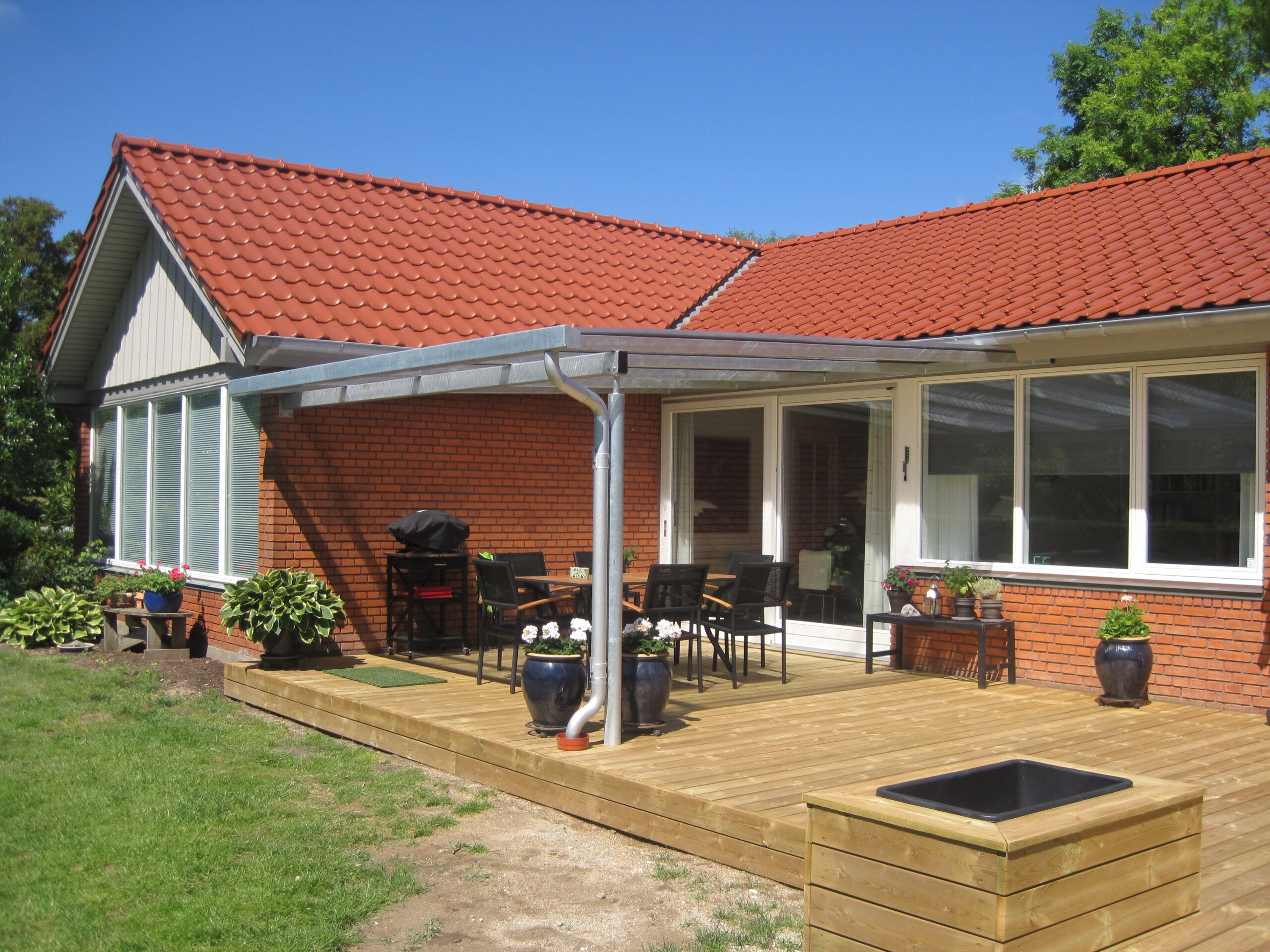 Terrasseoverdækning
